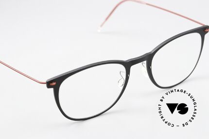 Lindberg 6529 47 NOW Mattschwarz Und Dunkelrot, kann schon jetzt als 'vintage Lindberg' tituliert werden, Passend für Damen