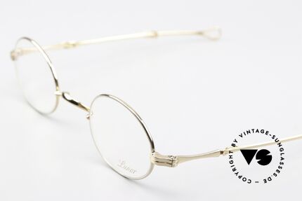 Lunor I 10 Telescopic BC Bicolor Silber & Gold, nur die äußere Glaseinfassung ist platin-plattiert, Passend für Herren und Damen