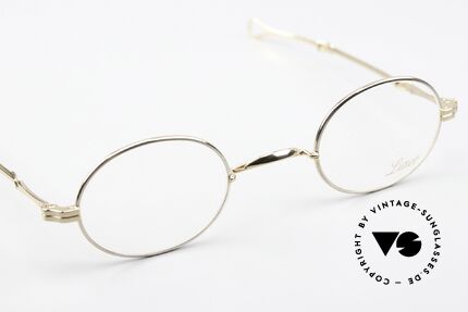 Lunor I 10 Telescopic BC Bicolor Silber & Gold, ovales Modell "I 10", Gr. 43/25, mit Teleskopbügeln, Passend für Herren und Damen