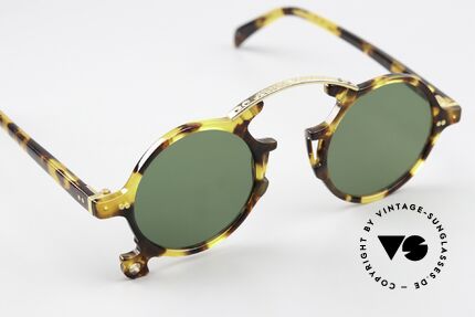 Jean Paul Gaultier 58-0271 Crazy Designer Sonnenbrille, mit abnehmbarer Brillenkette als originelles Gimmick, Passend für Herren und Damen
