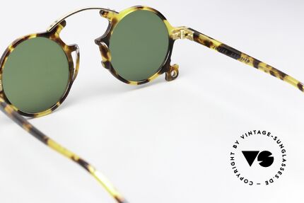 Jean Paul Gaultier 58-0271 Crazy Designer Sonnenbrille, ungetragen mit Color Code 3 (gelbes schildpatt / gold), Passend für Herren und Damen