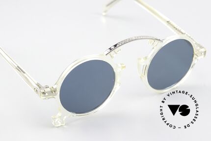 Jean Paul Gaultier 58-0271 Spektakuläre Vintage Brille, mit abnehmbarer Brillenkette als originelles Gimmick, Passend für Herren und Damen