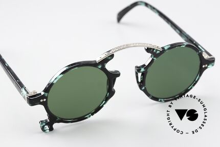 Jean Paul Gaultier 58-0271 Extravagante Sammlerbrille, mit abnehmbarer Brillenkette als originelles Gimmick, Passend für Herren und Damen