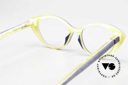 Piero Massaro 462 Designer Cateye Damenbrille, die Fassung ist beliebig verglasbar (gleitsichtfähig), Passend für Damen