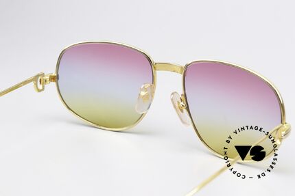 Cartier Romance LC - L 80er Brille Sunrise Gläser, KEINE RETRObrille; ein 30 Jahre altes vintage ORIGINAL, Passend für Herren und Damen