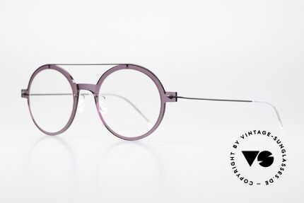 Lindberg 6543 48 NOW Zart Violett Leicht Lila, leicht violette Rahmenfront mit Bügeln in anthrazit, Passend für Damen