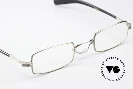Lunor Swing A 37 Eckige Vintage Lesebrille AS, Größe: medium, Passend für Herren