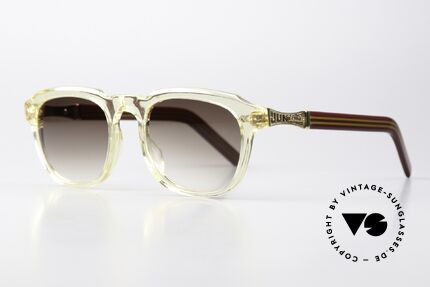 Jean Paul Gaultier 57-1071 Extravagante Designerbrille, ein Stück Zeit-und Modegeschichte aus den 1980ern, Passend für Herren und Damen