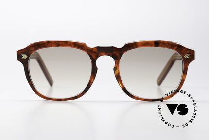 Jean Paul Gaultier 57-1071 Vintage Sammlerbrille 80er, Unisex Azetat-Modell 57-1071, Größe 52x21, 150mm, Passend für Herren und Damen