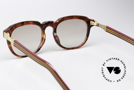 Jean Paul Gaultier 57-1071 Vintage Sammlerbrille 80er, nur sehr leicht getönte Gläser (auch abends tragbar), Passend für Herren und Damen