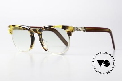 Jean Paul Gaultier 57-1271 Kombibrille Made in Japan, Kombination aus Azetat und Metall in TOP-Qualität, Passend für Herren und Damen