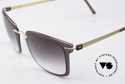 Silhouette 8700 Sehr Leichte Sonnenbrille, Titanium-Rahmen mit Kunststoff-Glasfassungen, Passend für Herren und Damen