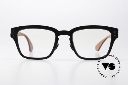Lucas de Stael Minotaure M08 Herrenbrille Echt Kalbsleder, eine klassische Herren-Brille; handmade in France, Passend für Herren