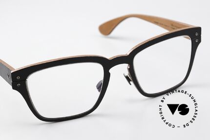 Lucas de Stael Minotaure M08 Herrenbrille Echt Kalbsleder, ungetragen von 2017; Lieferung in einem de Staël Etui, Passend für Herren