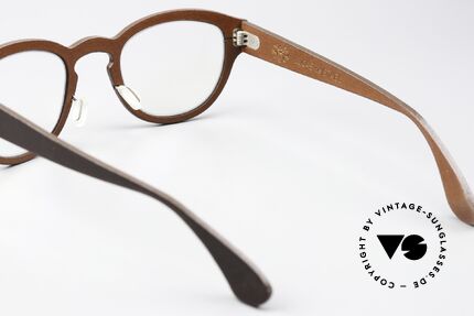 Lucas de Stael Minotaure M02 Lederbrille Panto Unisex, Größe: small, Passend für Herren und Damen