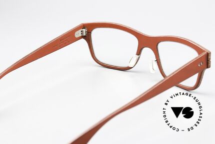 Lucas de Stael Minotaure M05 Frauen Brille Lederüberzug, Leder zeigt winzige Lagerungsspuren: auf 249€ reduziert, Passend für Damen
