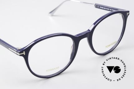 Tom Ford TF5485 Made in Japan Designerbrille, die Fassung kann natürlich beliebig verglast werden, Passend für Damen