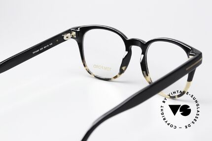 Tom Ford TF5400 Unisex Panto Brille Eckig, die Fassung kann natürlich beliebig verglast werden, Passend für Herren und Damen