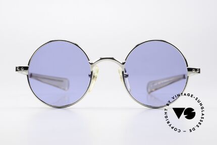 Jean Paul Gaultier 57-0173 Silber Chrome Navy Blue, Modell 57-0173, Größe 46/22, c. 2: Silber-Chrome, Passend für Herren und Damen