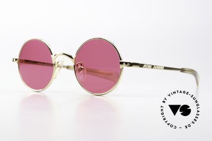 Jean Paul Gaultier 57-0173 Einzigartig Dunkles Rosa, eines der TOP-Modelle der Junior Gaultier Series, Passend für Herren und Damen