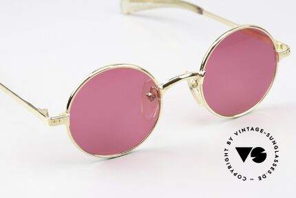 Jean Paul Gaultier 57-0173 Einzigartig Dunkles Rosa, herausragende 90er Qualität: Murai, made in Japan, Passend für Herren und Damen