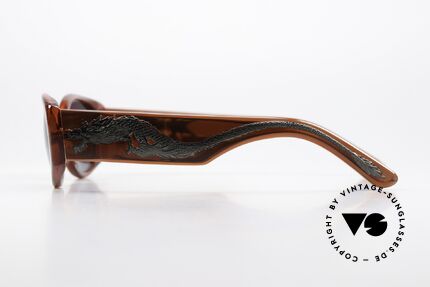 Jean Paul Gaultier 56-0021 Die Brille Mit Dem Drachen, ungetragenes Exemplar: kostbar, selten & begehrt, Passend für Herren und Damen
