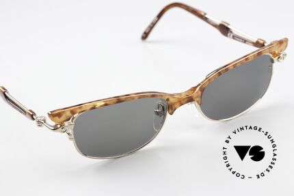 Jean Paul Gaultier 56-0024 Geniale 2 in 1 Sonnenbrille, KEINE Retromode; ein echtes vintage Original von 1998!, Passend für Damen