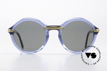 Cartier Cabriolet - L Ultra Seltene 52mm L Size, Luxus-Sonnenbrille aus der Cartier "Composite-Serie", Passend für Herren und Damen
