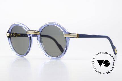 Cartier Cabriolet - L Ultra Seltene 52mm L Size, Fassung mit Federscharnieren in Large Gr. 52/22, 135, Passend für Herren und Damen