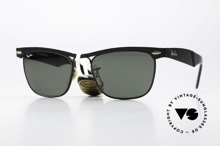 Sonnenbrillen Ray Ban Wayfarer Metal Rare Alte Vintage Brille USA