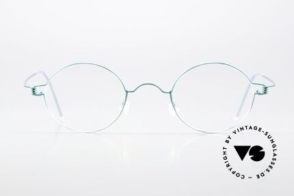 Lindberg Corona Air Titan Rim Runde Titanium Brille Unisex, vielfach ausgezeichnet hinsichtlich Qualität und Design, Passend für Herren und Damen