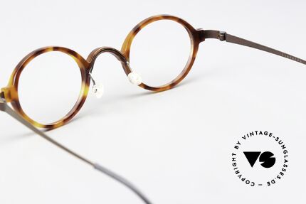 Lindberg 1011 Acetanium Ovale Designerbrille Small, ungetragenes Designerstück mit original Lindberg Etui, Passend für Herren und Damen