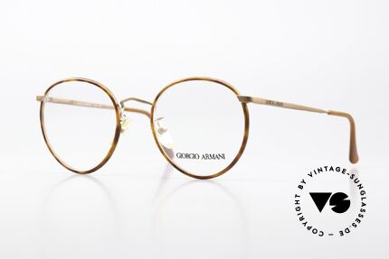 Giorgio Armani 145 Zeitlose Vintage Pantobrille Details