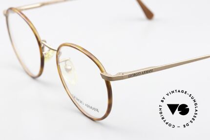 Giorgio Armani 145 Zeitlose Vintage Pantobrille, wahre 'Gentlemen-Brille' in fühlbarer Spitzen-Qualität, Passend für Herren