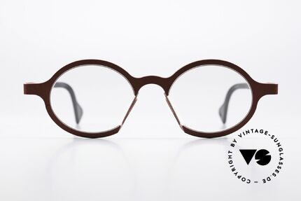 Theo Belgium James 6 Brille Der James Familie, künsterlische Damen- und Herrenbrille zugleich, Passend für Herren und Damen