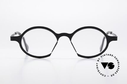 Theo Belgium James 6 Markante Designerbrille, künsterlische Damen- und Herrenbrille zugleich, Passend für Herren und Damen