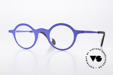 Theo Belgium Mille 24 Metallfassung Blau Metallic Details