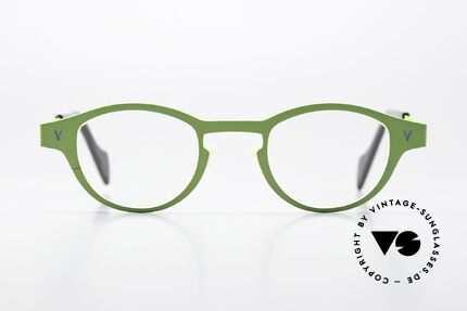 Theo Belgium Seventeen Titanium Brille In Mintgrün, Modell Seventeen in Color Code 786 (mintgrün), Passend für Herren und Damen