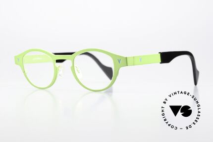 Theo Belgium Seventeen Titanium Brille In Mintgrün, Avantgarde-Brille für Damen & Herren zugleich, Passend für Herren und Damen