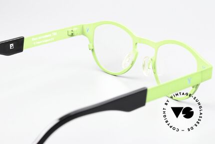 Theo Belgium Seventeen Titanium Brille In Mintgrün, die Vollrandfassung kann beliebig verglast werden, Passend für Herren und Damen