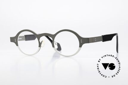 Theo Belgium Huitante Sept Zweifarbige Designerbrille Details