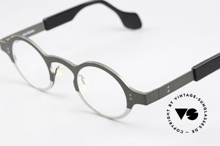Theo Belgium Huitante Sept Zweifarbige Designerbrille, Avantgarde-Brille für Damen & Herren zugleich, Passend für Herren und Damen