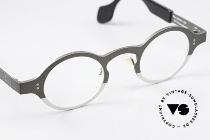Theo Belgium Huitante Sept Zweifarbige Designerbrille, Pure Titanium Rahmen (absolute Top-Qualität), Passend für Herren und Damen