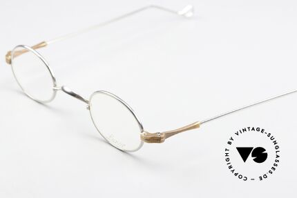 Lunor II 04 Ovale Brille Limited Bicolor, Fassung in Größe 37/25; für große Stärken geeignet, Passend für Herren und Damen