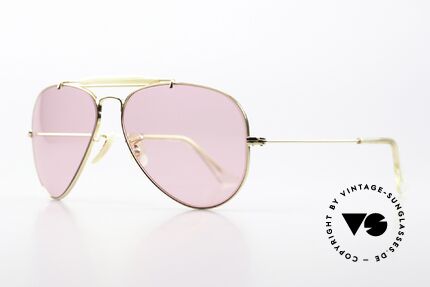 Ray Ban Outdoorsman Gläser Verdunkeln Bei Sonne, produziert in den 70ern & 80ern v. Bausch&Lomb, Passend für Herren und Damen