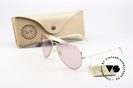 Ray Ban Outdoorsman Gläser Verdunkeln Bei Sonne, Größe: medium, Passend für Herren und Damen