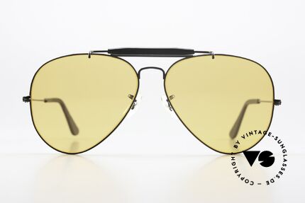 Ray Ban Outdoorsman II Ambermatic Changeable, die vintage Pilotenbrille schlechthin in Gr. 62/14, Passend für Herren und Damen