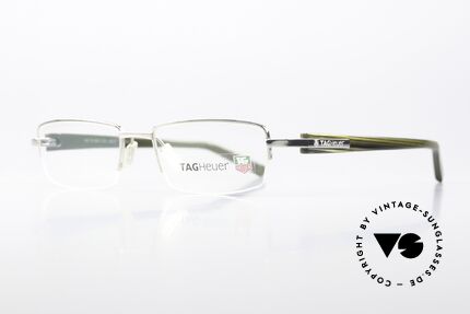Tag Heuer 8201 Trends Avantgarde Made in France, polished ruthenium Rahmenfront & Khaki-Bügel, Passend für Herren