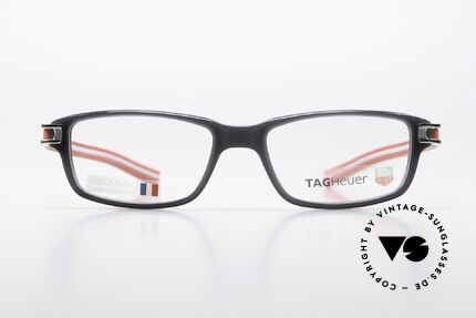 Tag Heuer 7602 Track Made in France Von 2010, rot/grau soll Dynamik und Racing symbolisieren, Passend für Herren