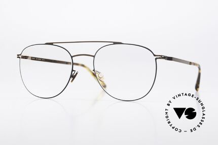 Mykita Nilsson Shiny Copper Black Frame Details